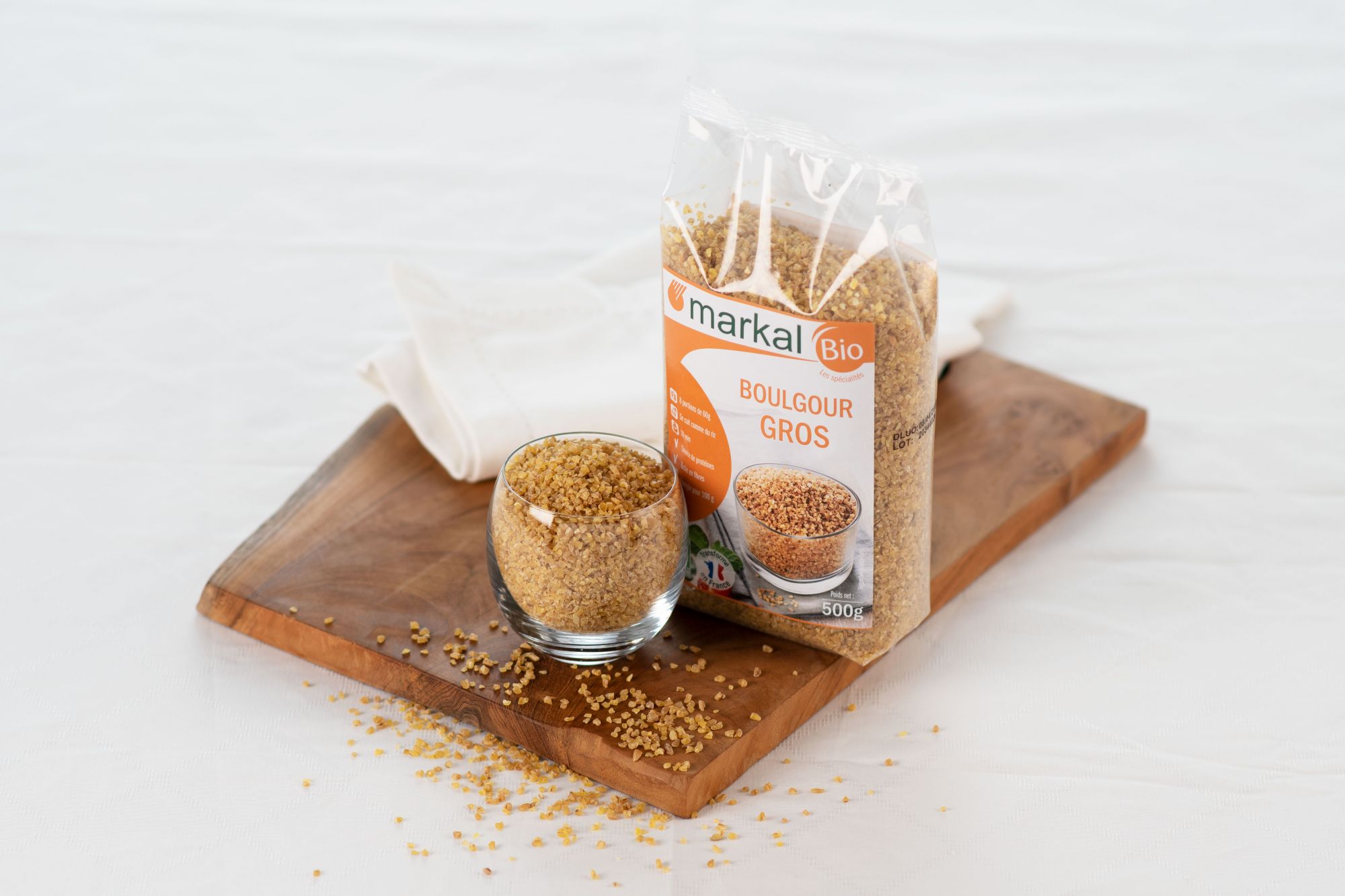 Couscous blanc bio markal